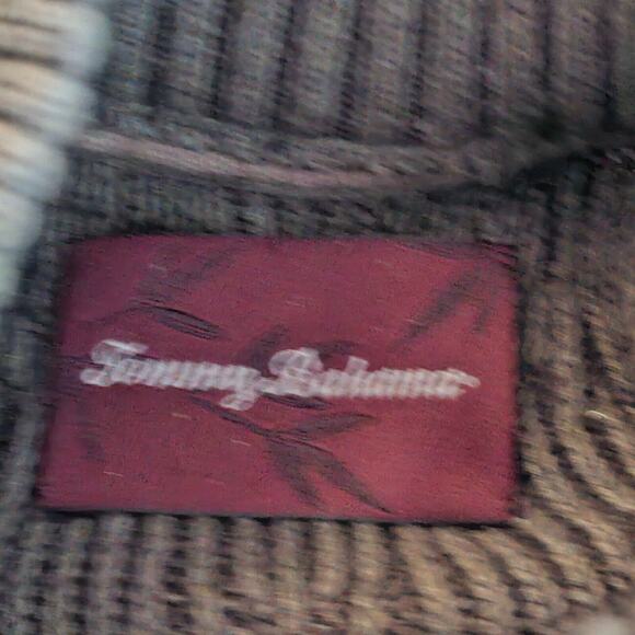 Tommy Bahama Men's Half Zip Pullover Sweater Size Large Cotton Knit Casual Green - Picture 7 of 12